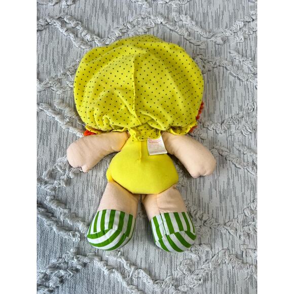 1980s Vintage Strawberry Shortcake Apple Dumpling Rag Doll - Picture 4 of 7